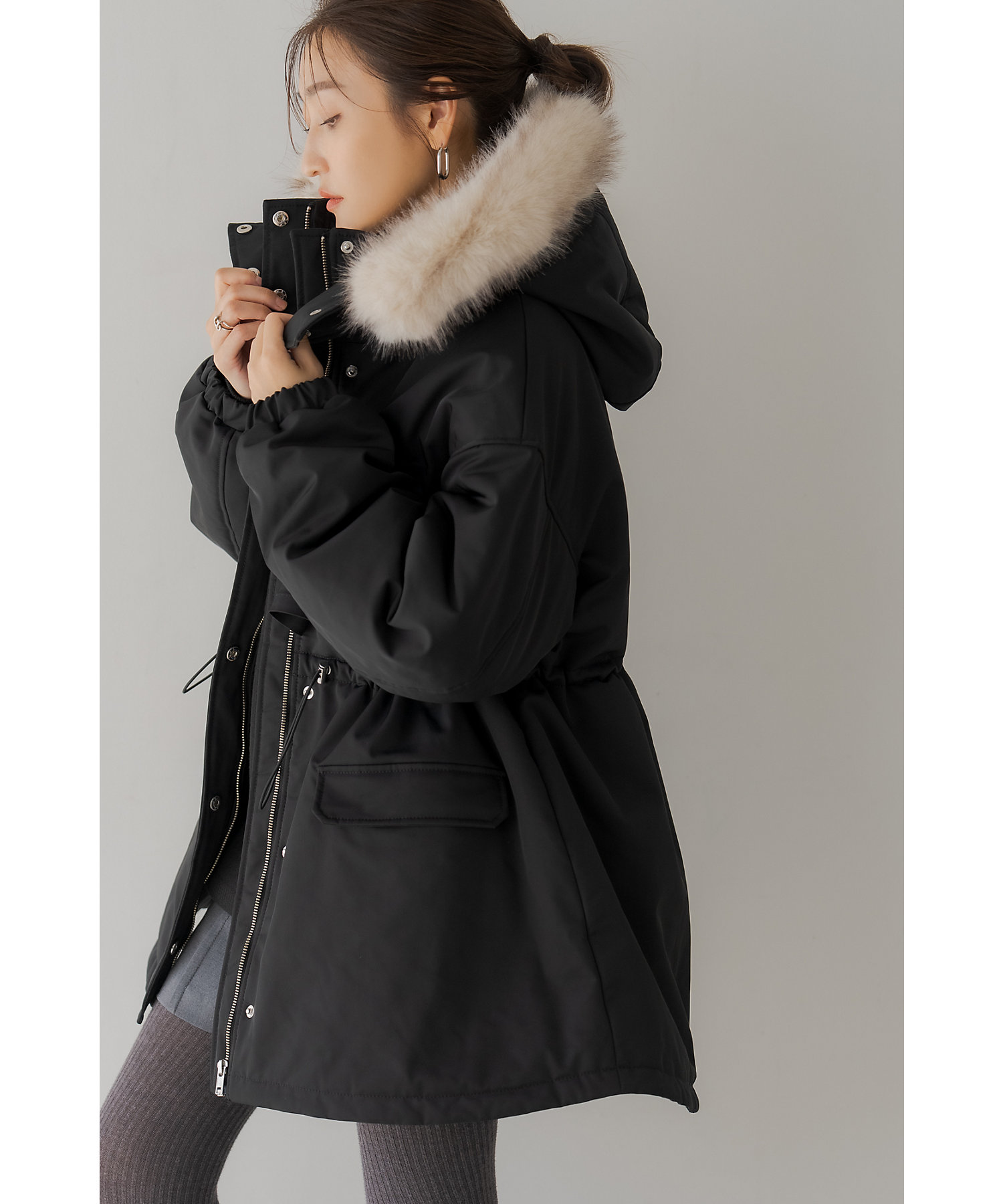 ファー付ミリタリーコート RL24－SP26 | regleam/リグリーム