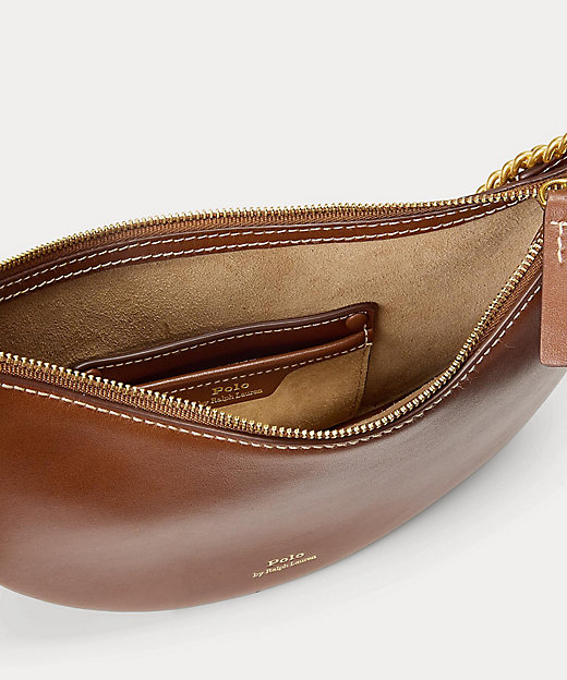 Polo ID レザー ミニ チェーン バッグ