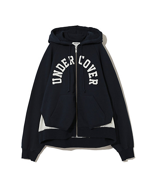 コットン裏起毛ジップアップパーカー | UNDERCOVER Pre Collection