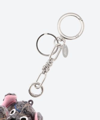 doublet チャーム付きキーホルダー