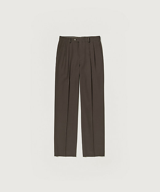 スラックス LIGHT WOOL MAX GABARDINE TWOー