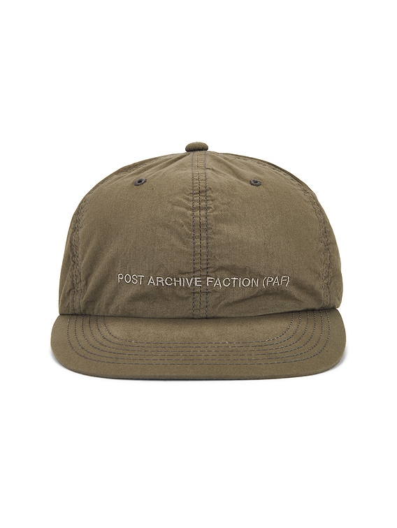 POST ARCHIVE FACTION (PAF) 8.0 Logo Cap Right in Brown | FWRD