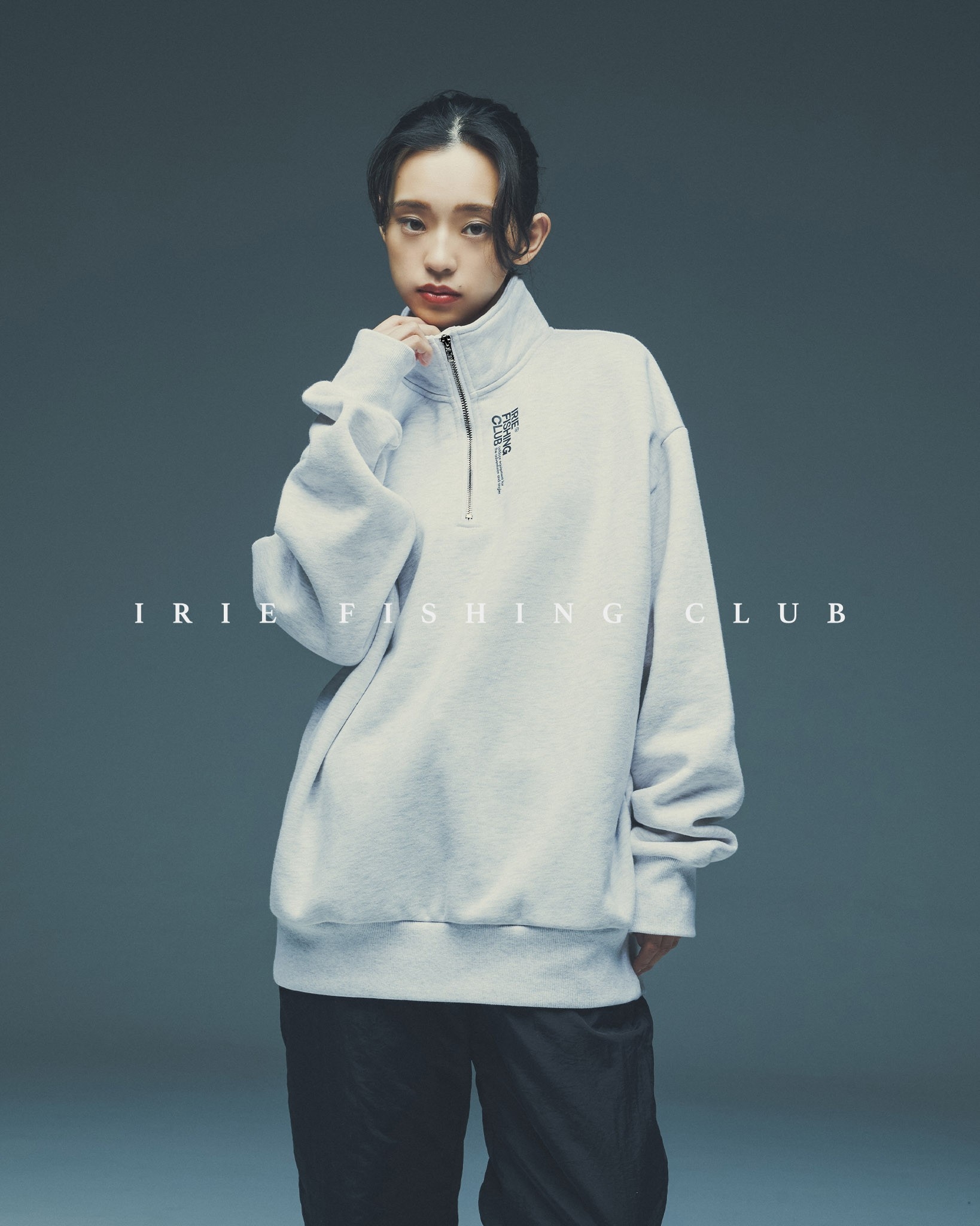 NEW ITEM】-I.F.C HALF ZIP CREW- | IRIE FISHING CLUB
