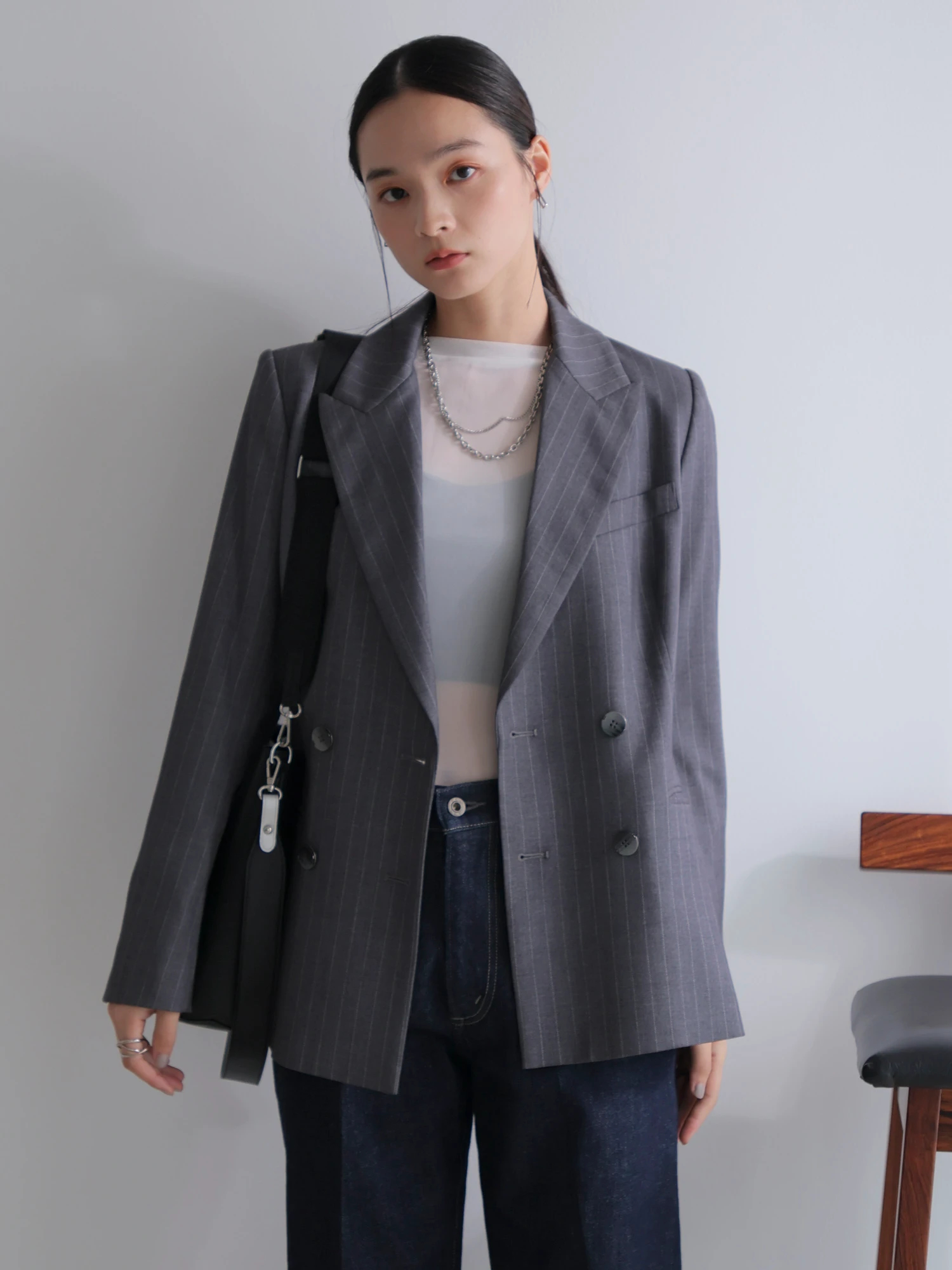 LADYMADE（レディメイド）｜ ベルト付テーラードジャケット アイテムの