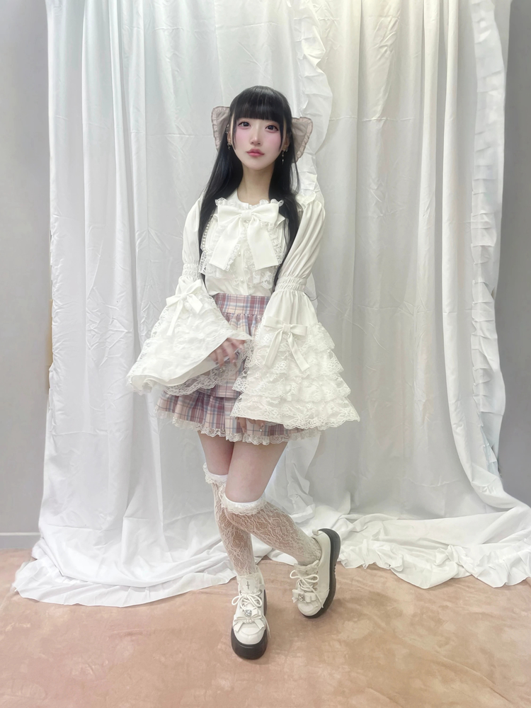 おリボン姫袖ブラウス - Ank Rouge(アンクルージュ)のシャツ・ブラウス