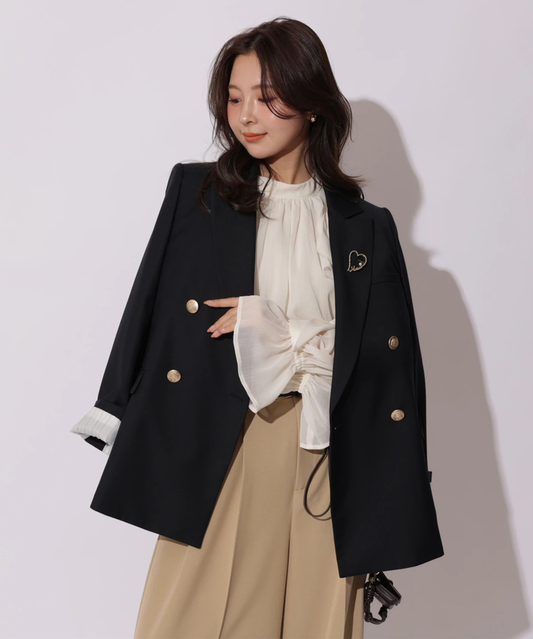 ハートブローチテーラージャケット | ジャケット | Apuweiser-riche