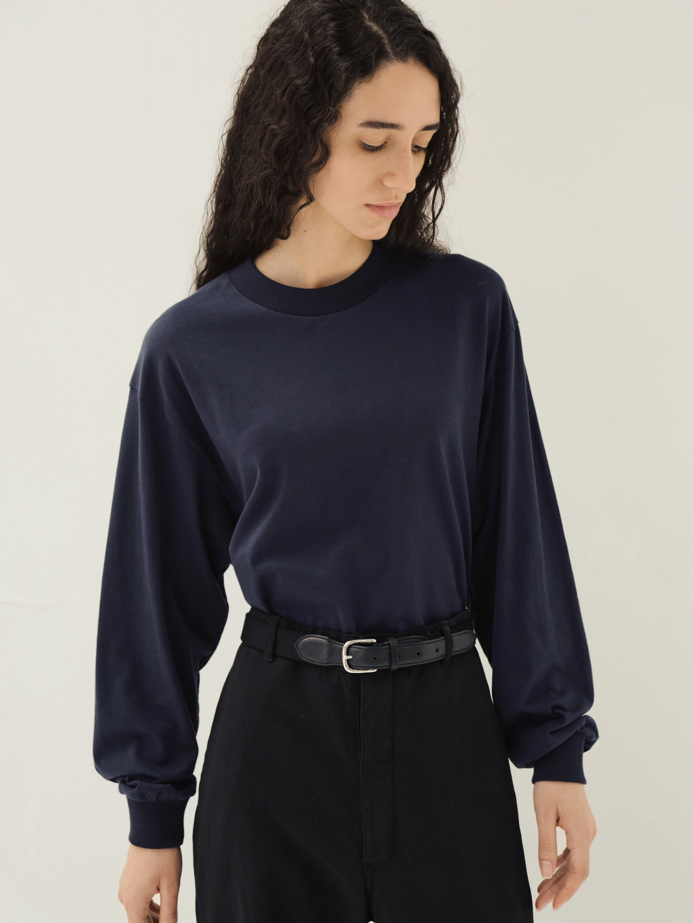 Suvin Supima Tube L/S Tee Light | CUTSEW | KAPTAIN SUNSHINE ONLINE