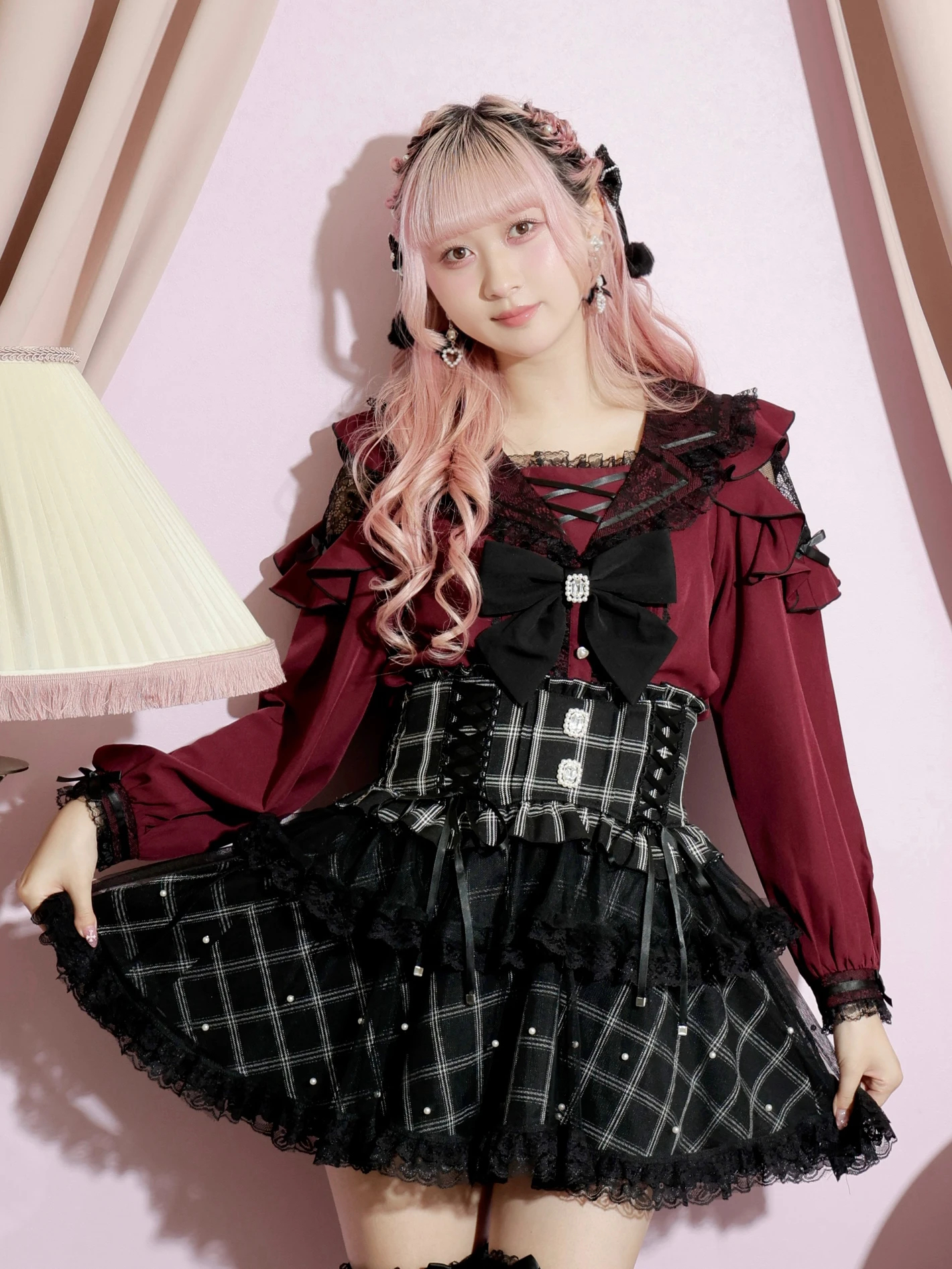 yori shirocon ヨリ ループ刺繍ブラウス 36 yori ヨリ shirocon ループ