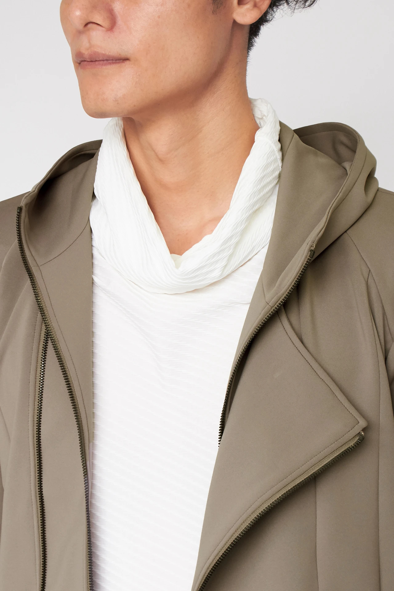 TORNADO MART∴ダブルZIPレイヤーロングフーディ / TORNADO MART