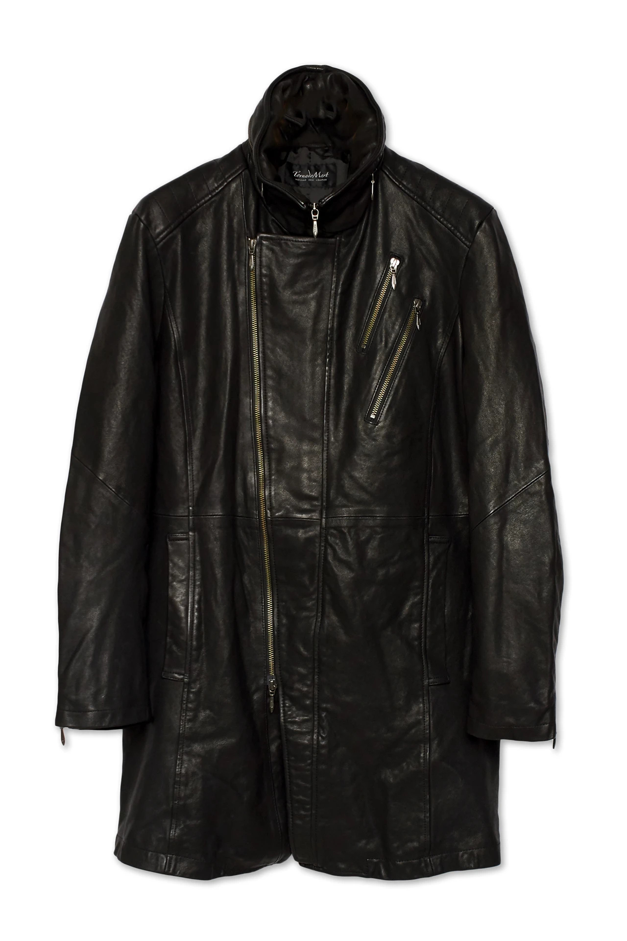 TORNADO MART∴ウォッシュドロングセミダブルレザー / TORNADO MART