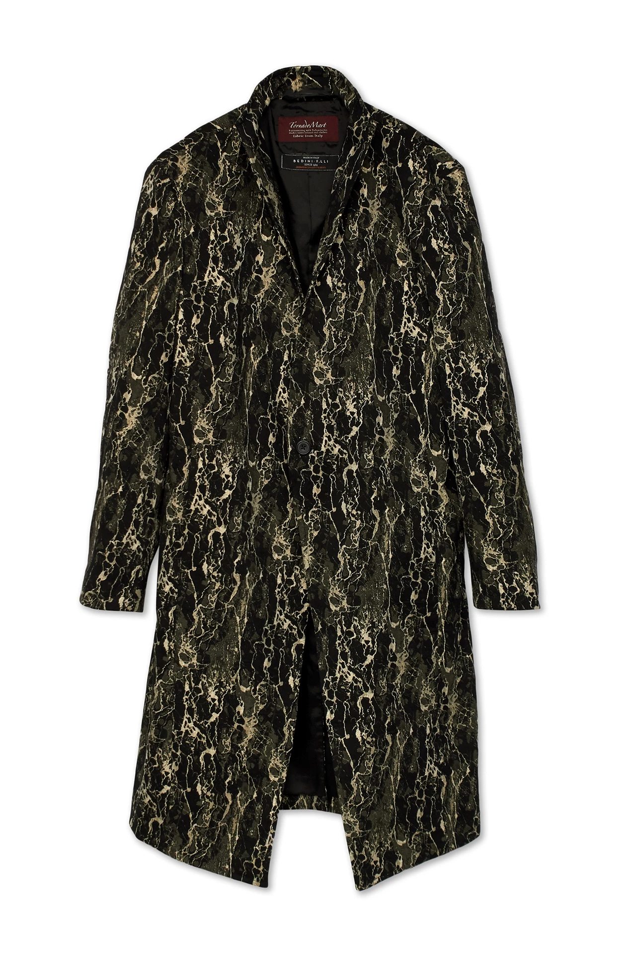 TORNADO MART∴マーブルメタルジャカードコート / TORNADO MART