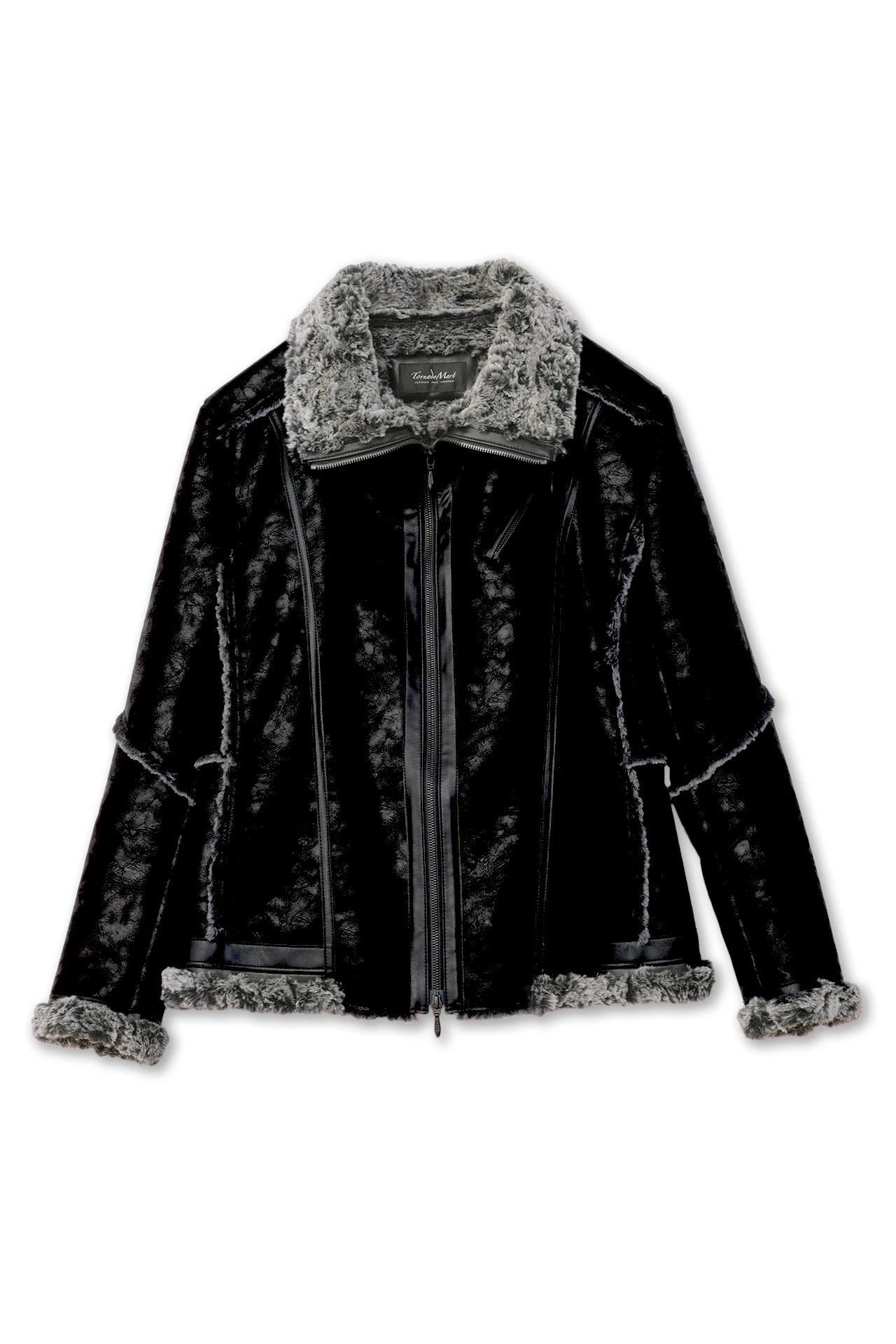 TORNADO MART∴マイクロファーボンディングブルゾン / TORNADO MART