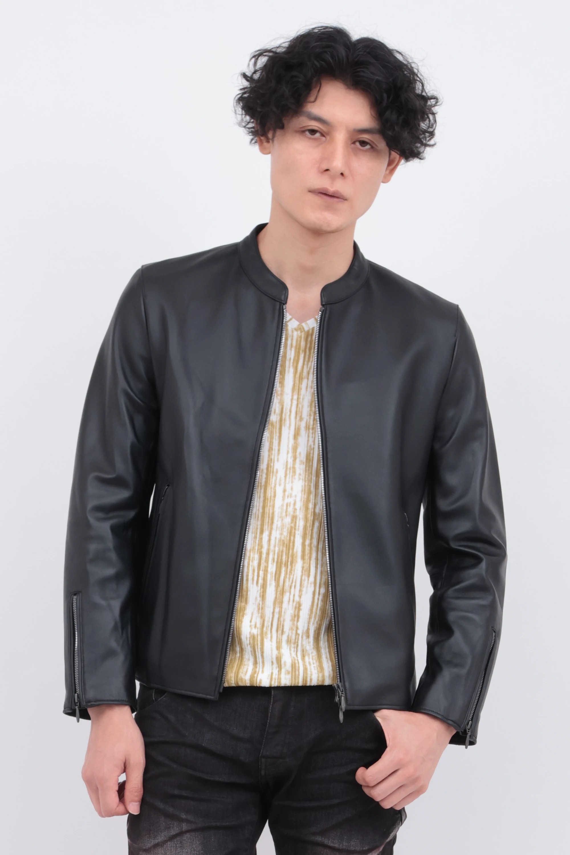 TORNADO MART∴ラムレザーシングルライダース / TORNADO MART