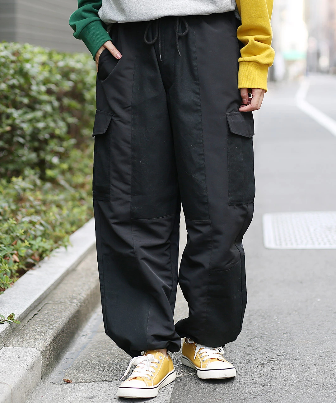 パッチワーク風カーゴパンツ 【3月2日(月)15時までの限定価格