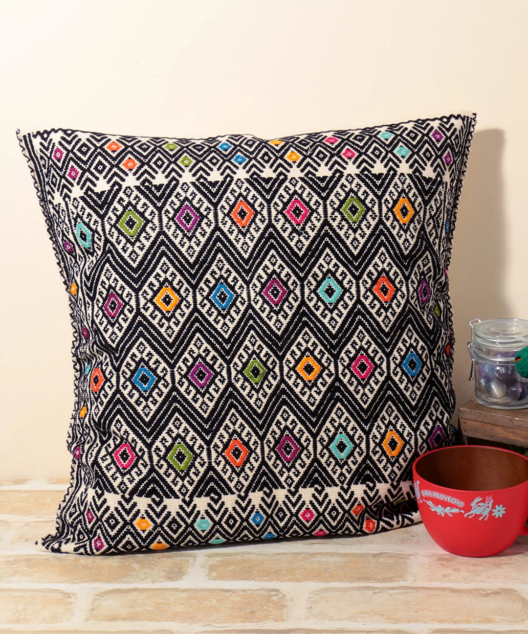 deviseworks クッションカバー ロゴ柄 LOGO deviseworks クッション