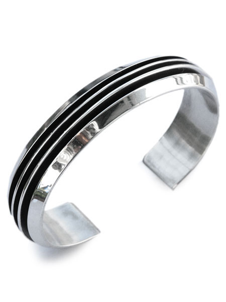 インディアン・ジュエリー INDIAN JEWELRY | TOM HAWK / 3 line Bangle