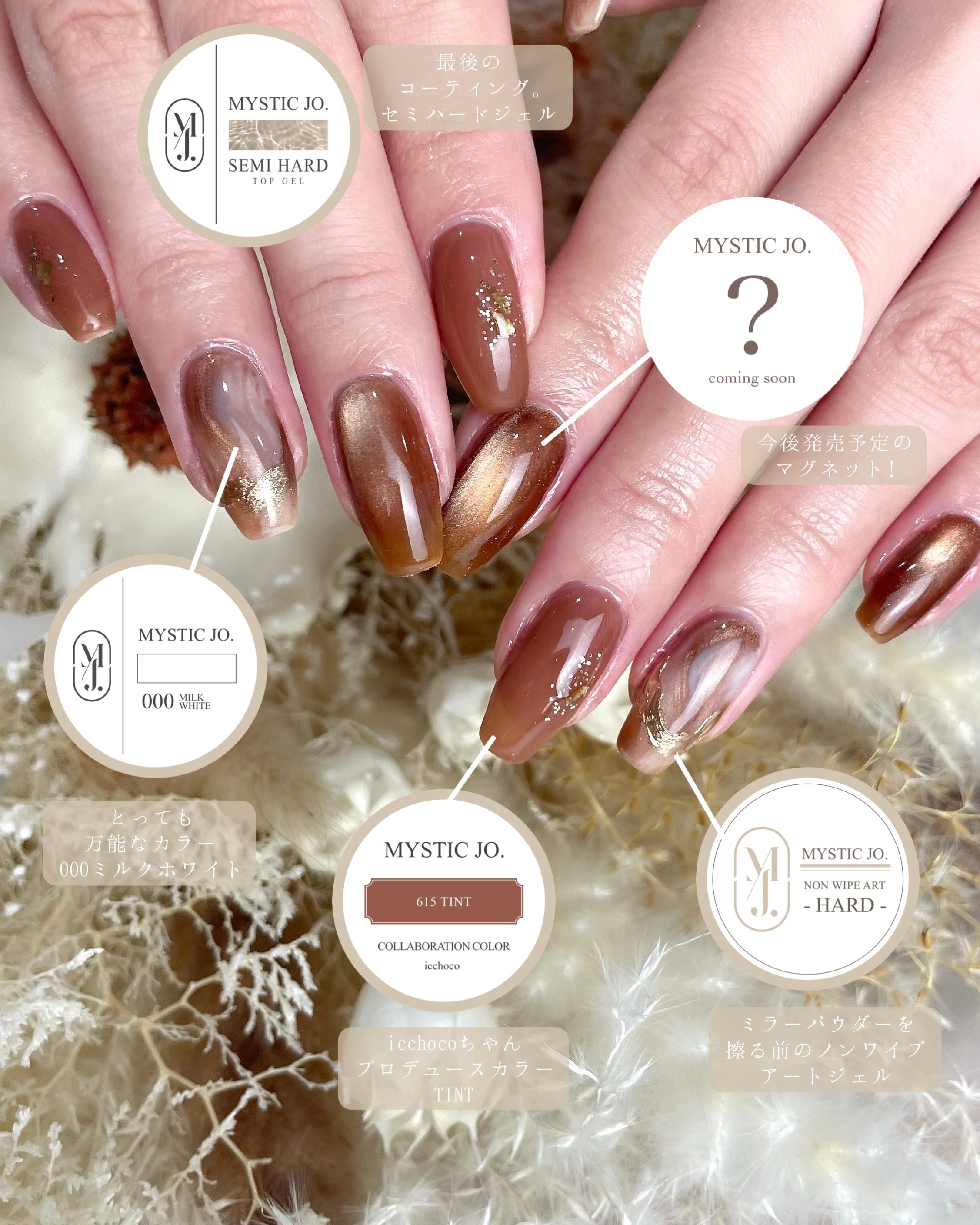 MYSTIC JO.】MYSTIC GEL 000~005 / 1st edition – J.O.ONLINE