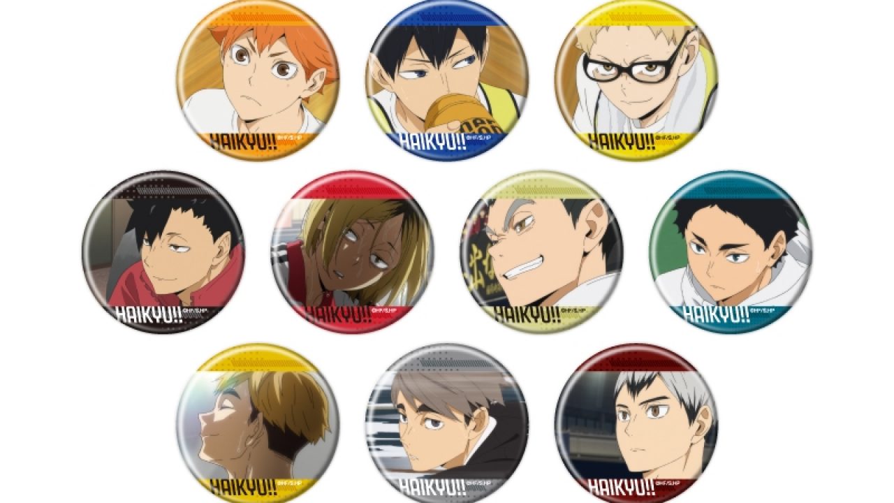 ハイキュー まとめ売り 缶バッジ ハイキュー展 Jワールド 計100点以上