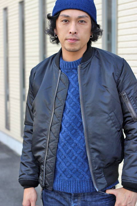 Pherrows」 フェローズ通販 MA-1タイプグランクルージャケット 15W