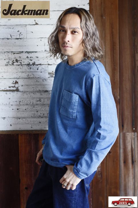 Jackman」Pocket Long Sleeve T-Shirt ジャックマン ポケット