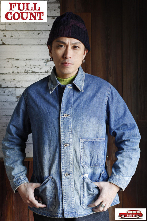 FULLCOUNT」Denim Chore Jacket HW 10.5oz フルカウント デニム チョア