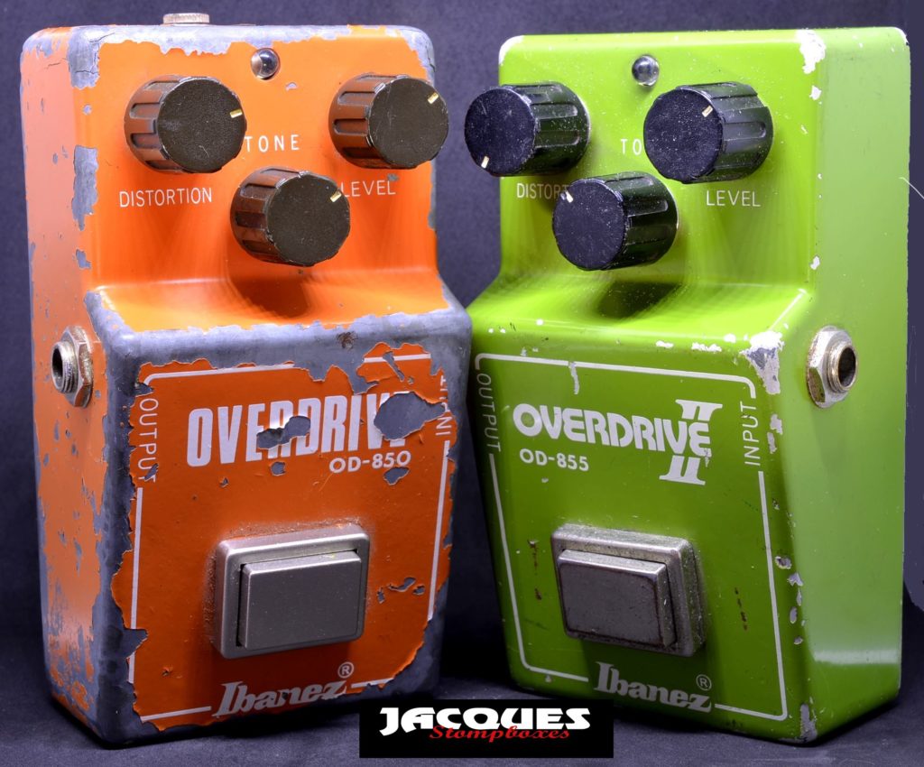Jacques Ibanez ts808 page - Jacques Stompboxes page on vintage ts808