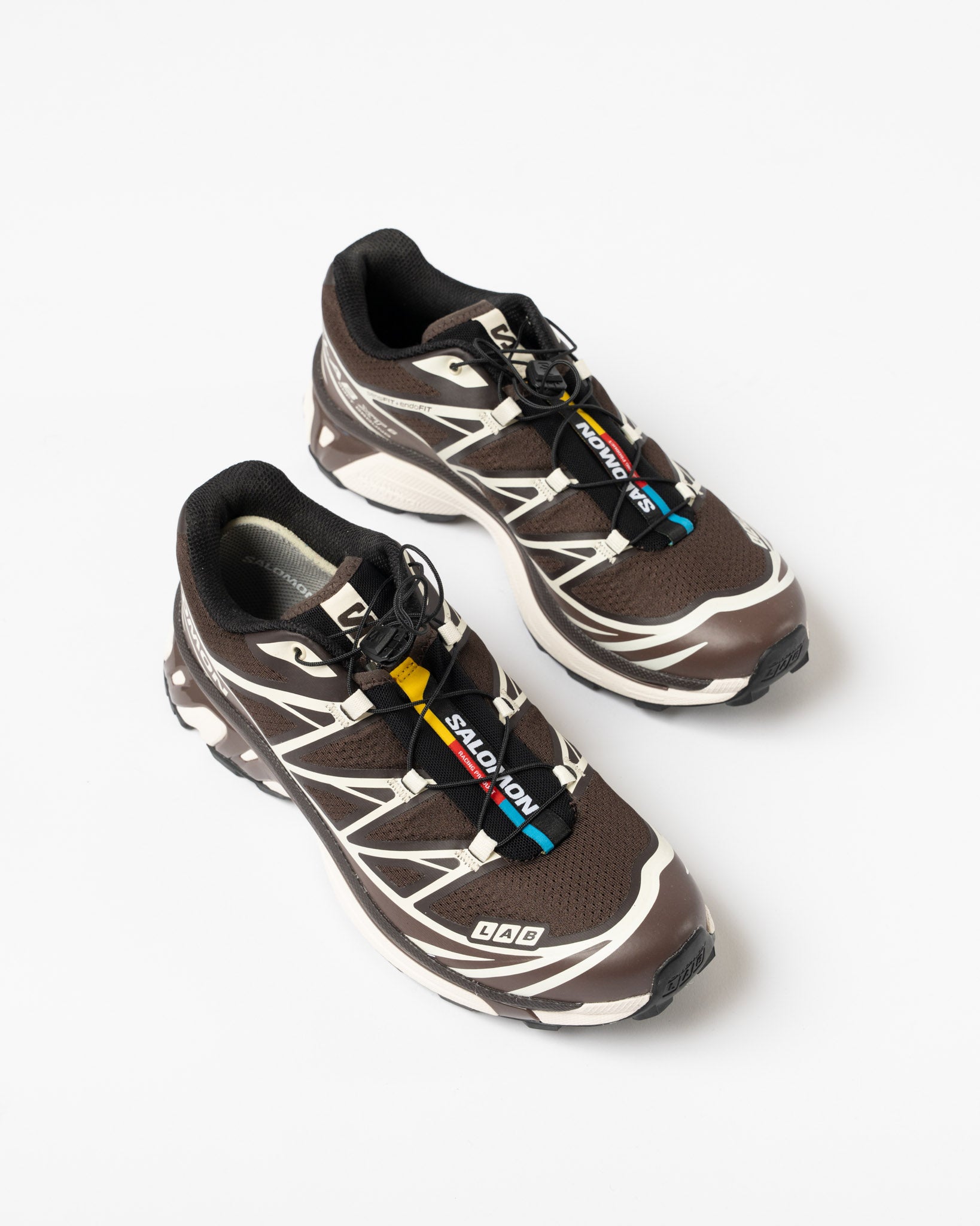 Salomon XT-6 Sneaker in Black/Black/Phantom Curated at Jake and Jones