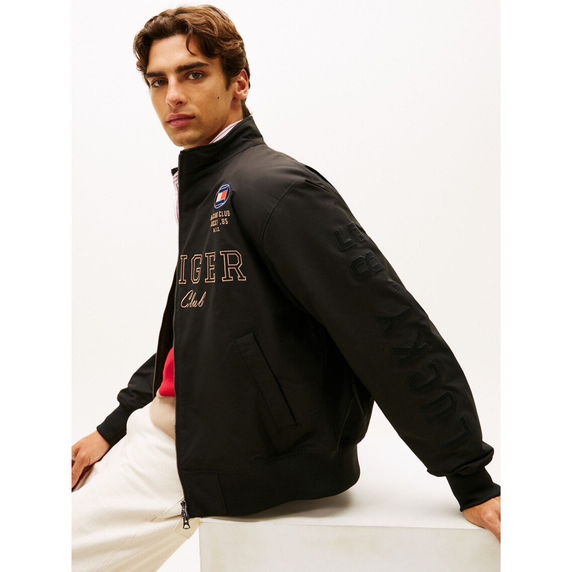 JungHaeIn着用】レーシングジャケット | トミー ヒルフィガー | トミー