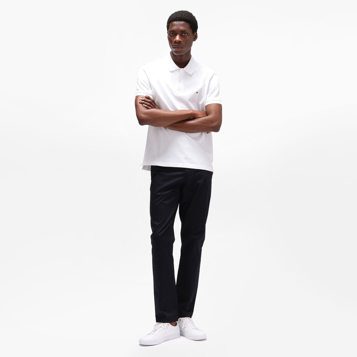 デントンコットンサテンチノパンツ | トミー ヒルフィガー | トミー