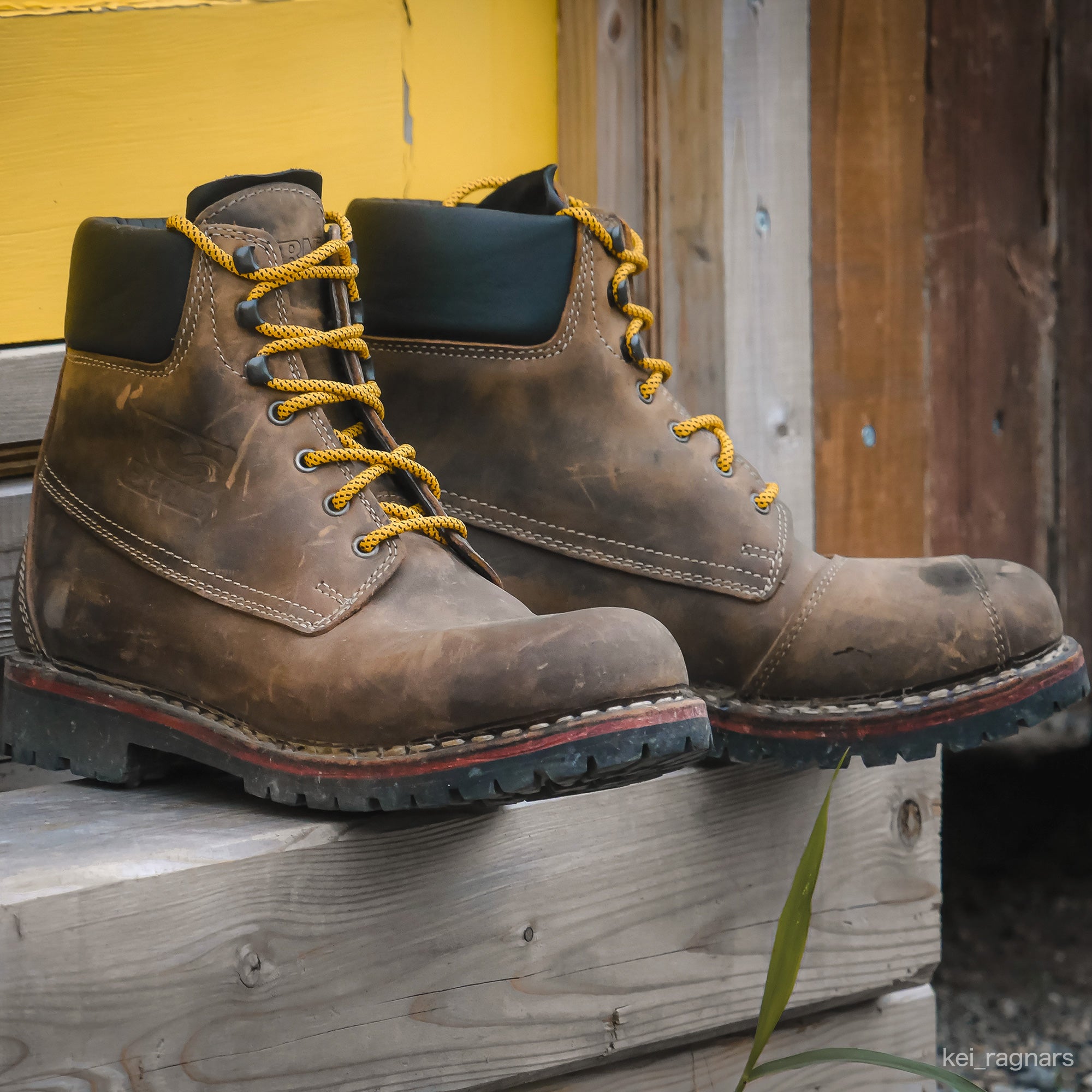 試着無料】ガエルネ ナンバー145 - バイク ブーツ ワークブーツ