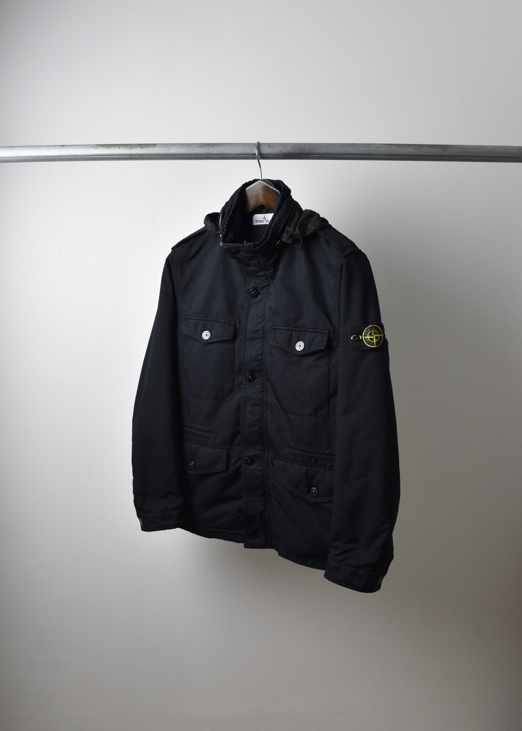 AW15 STONE ISLAND DAVID TC INSULATED FIELD JACKET (M) - Jazzy Badger