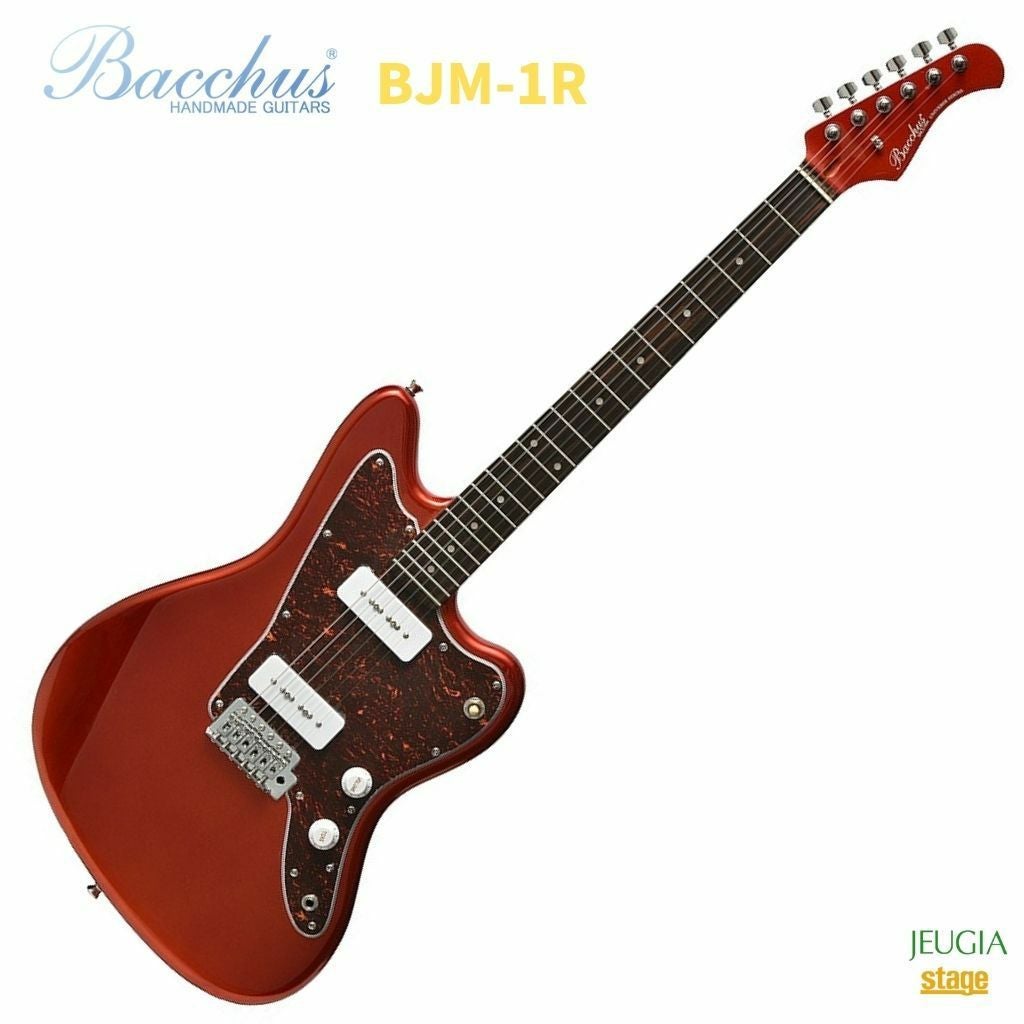 Bacchus BJM-1R CAR Candy Apple Redバッカス エレキギター ジャズ