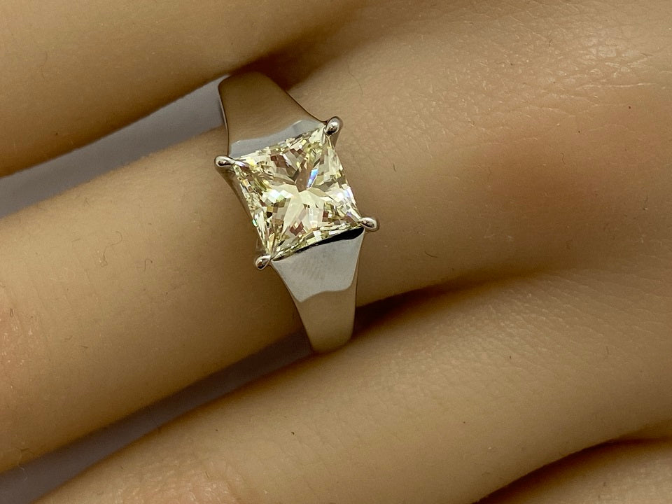 Yellow Diamond Pt900イエローダイヤモンドリング (NO.127987） – JEX