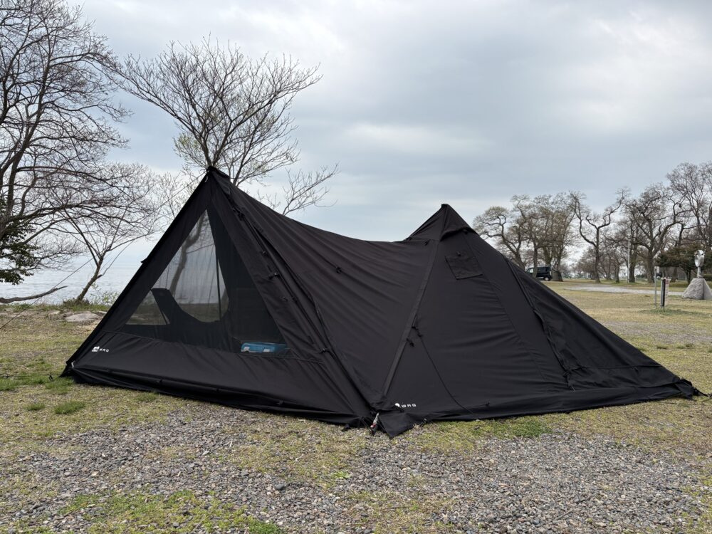 WAQ Alpha TC BLACK 黒 美品WAQ Alpha TC SOLO DX ブラック - テント