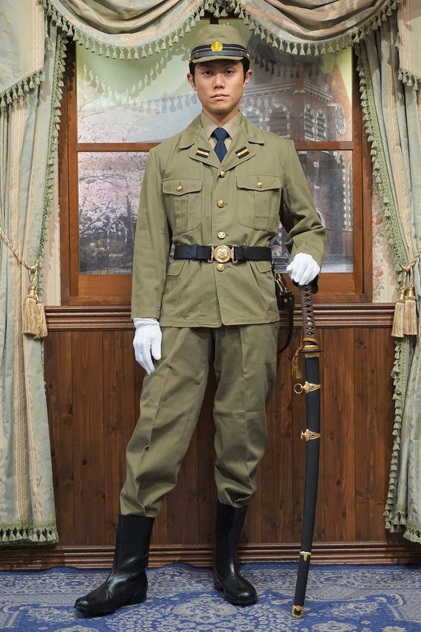 日本軍 将校 夏衣 軍服 大きめ 日本軍 将校 夏衣 軍服 大きめ