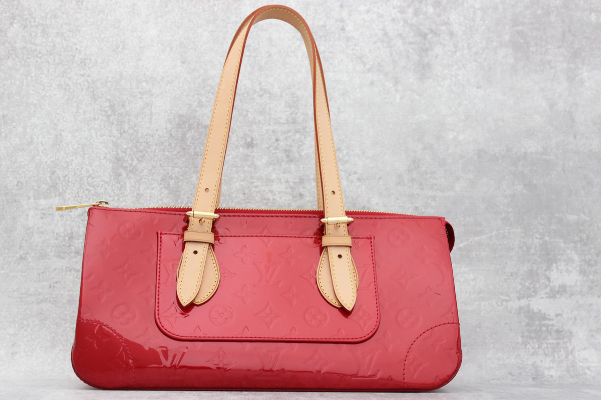 Louis Vuitton Monogram Vernis Rosewood Avenue Shoulder Bag