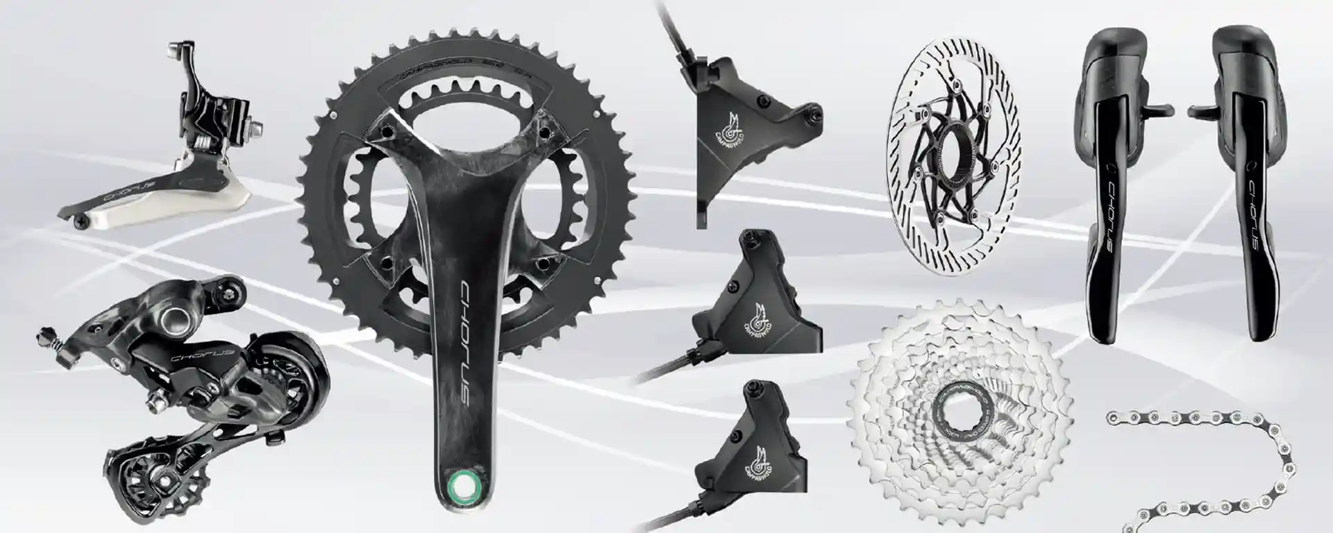 カンパニョーロ12速機械式グループセットの重量をグレード別にまとめて