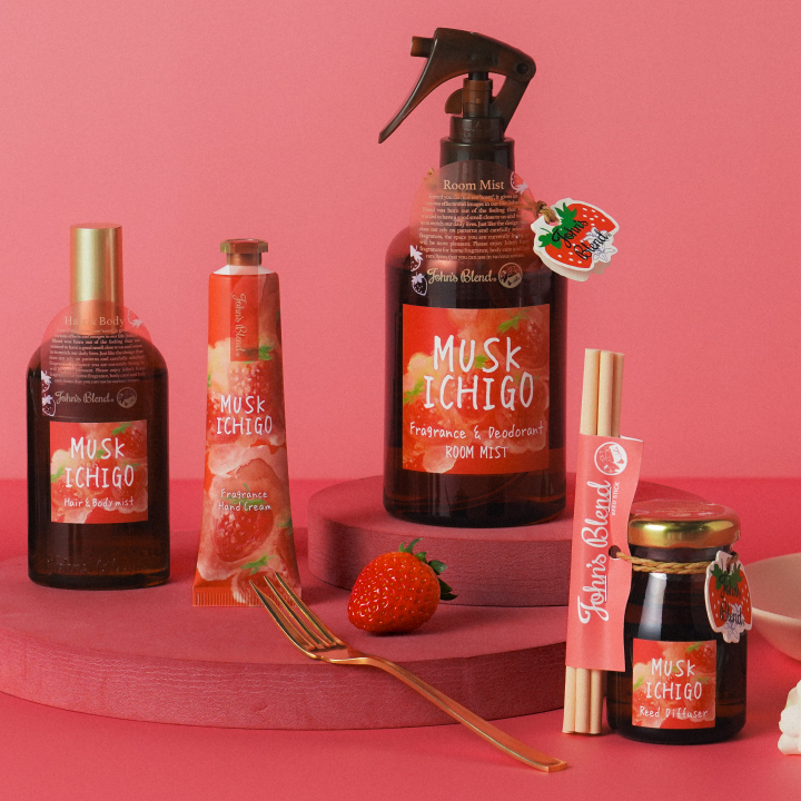 ムスクいちご リードディフューザー ミニ John's Blend 【ジョンズ