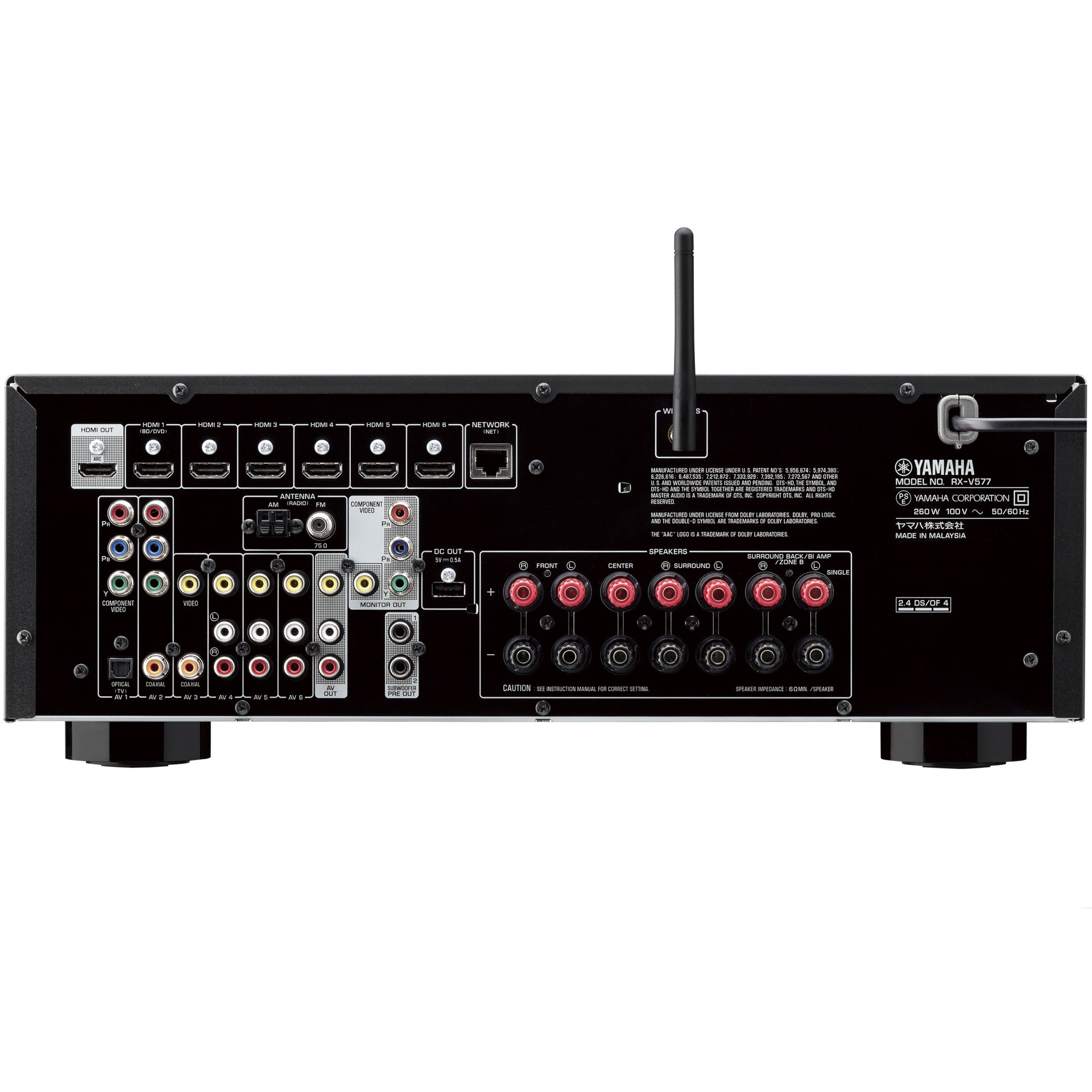 ヤマハ | RX-V577 - AVアンプ - 概要