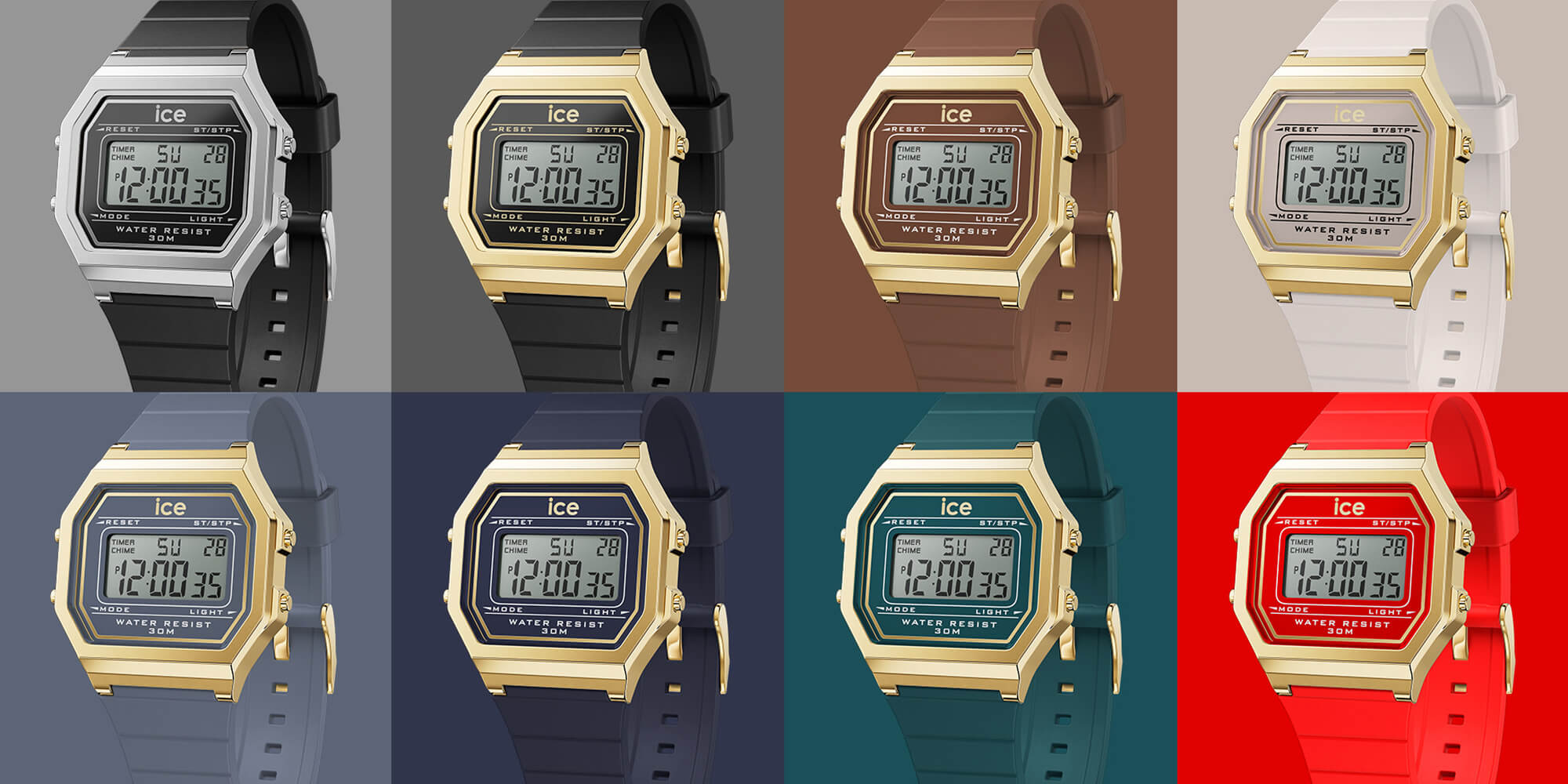 アイスウォッチ 圧倒的カラバリのハイコスパデジタルウォッチ「アイス