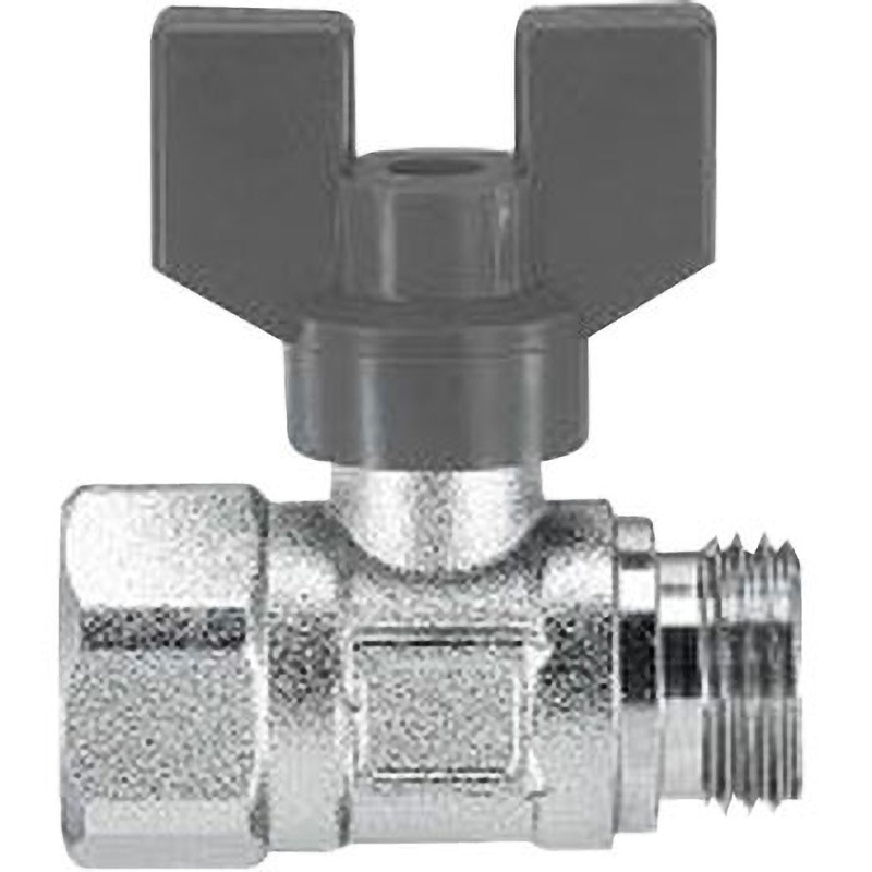 650-700-13 ボールバルブ カクダイ 蝶形 Rc×G接続 ストレート 呼び径