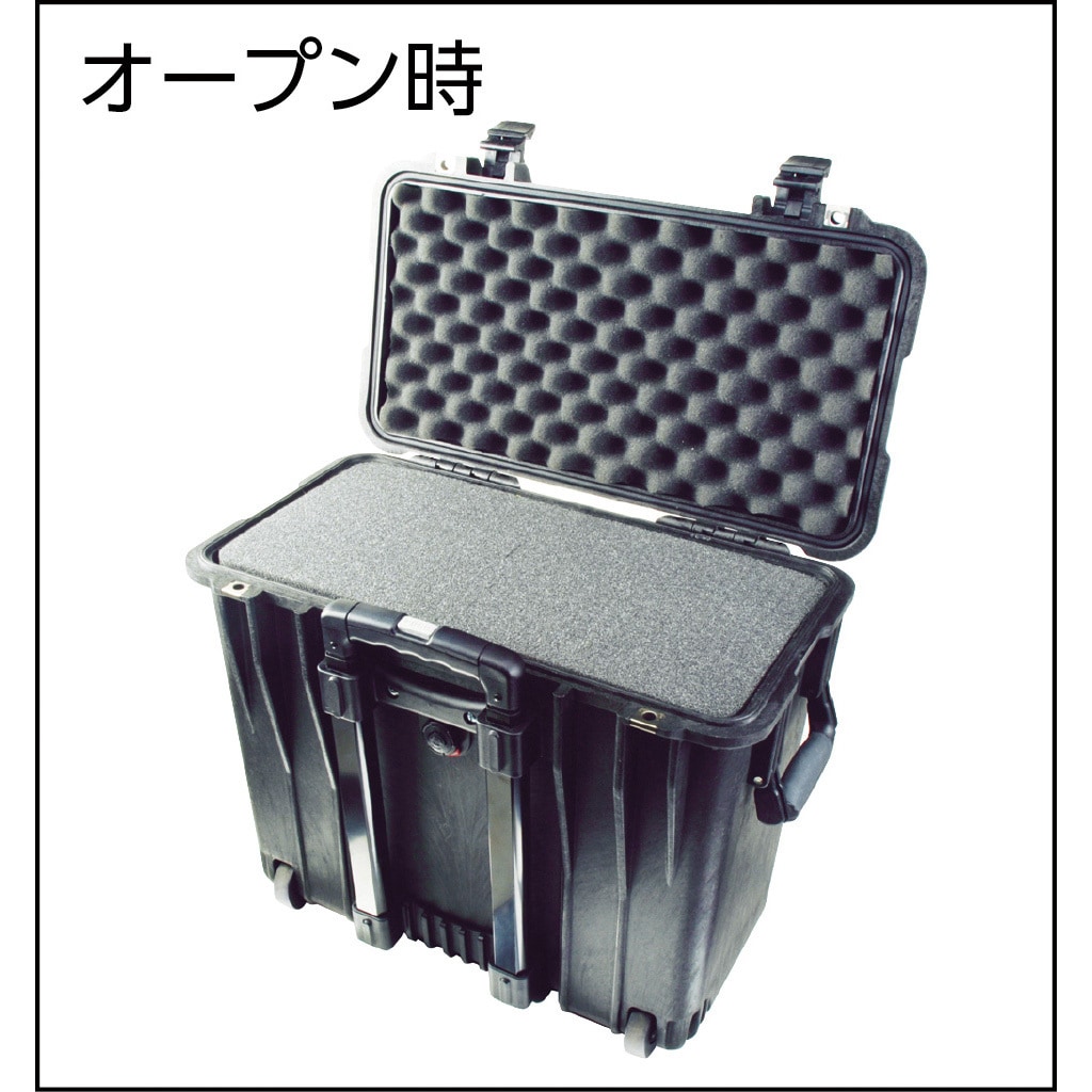 1510NFBK ミディアムケース PELICAN(ペリカン) 樹脂 有効内寸法・幅