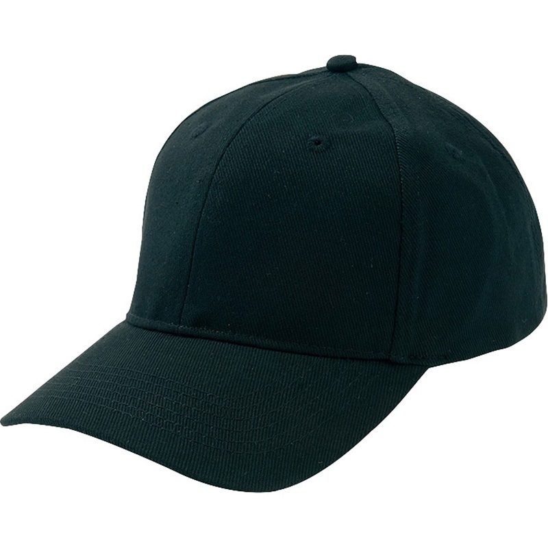 AZ-66321 コットンキャップ アイトス ブラック色 フリーサイズ AZ