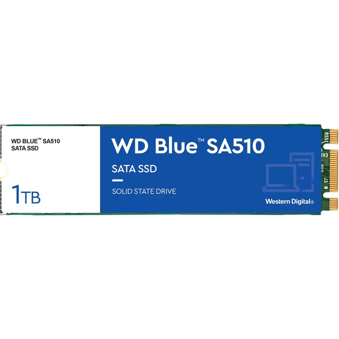 WDS100T3B0B 内蔵SSD WD Blue SA510(M.2 SATA) 1台 Western Digital