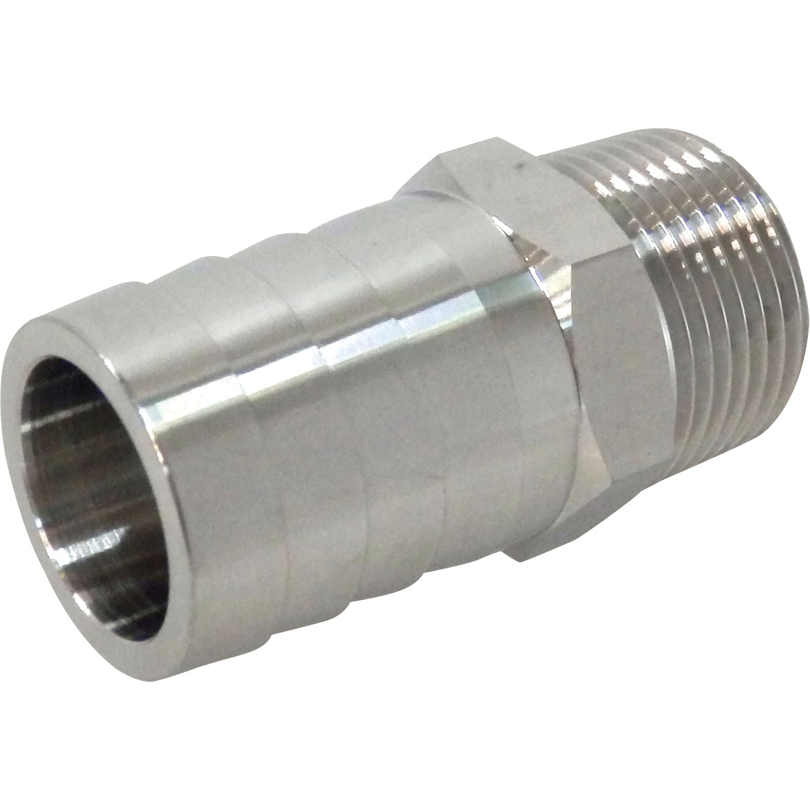 HN-7834 エースニップル(ステンレスホースニップル) アソー 全長70mm