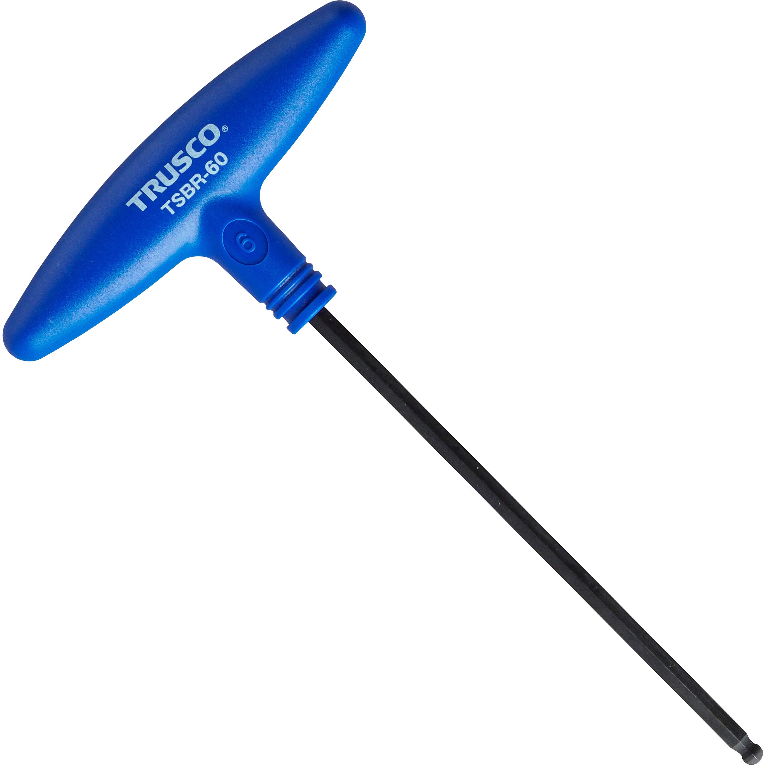 TSBR-60 ボールポイント六角棒レンチ(ミリ・T型) TRUSCO 対辺寸法6.0mm