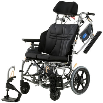 NAH-XF5 ティルト介助式車椅子 座王X ドラム式介助ブレーキ・タックル