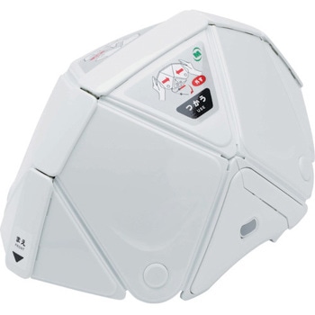 Fish Flatmet 2 折りたたみ式ヘルメット ホワイト 5点 Fish Flatmet 2