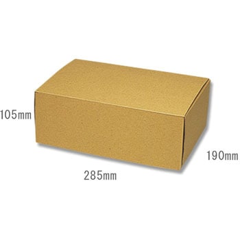 Z-30 ナチュラルボックス HEIKO サイズ内寸法 190×285×105mm 1パック