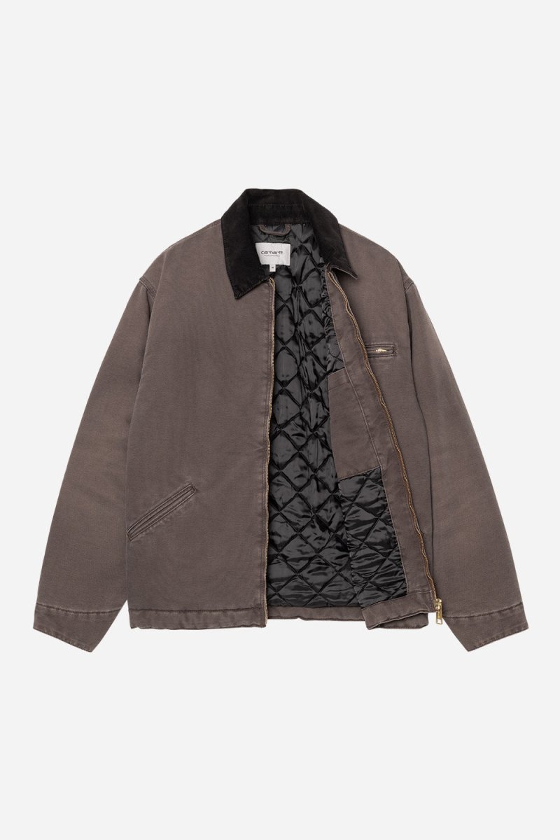 カーハートWIPデトロイトジャケット（タバコ/ブラックリジッド